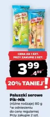 Paluszki serowe (różne rodzaje)