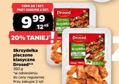 Skrzydełka pieczone bezglutenowe Drosed