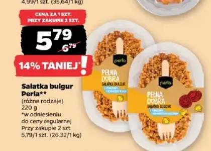 Sałatka bulgur Perla (różne rodzaje)