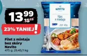Filet z mintaja bez skóry Navito