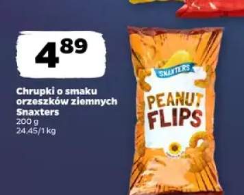 Chrupki o smaku orzeszków ziemnych