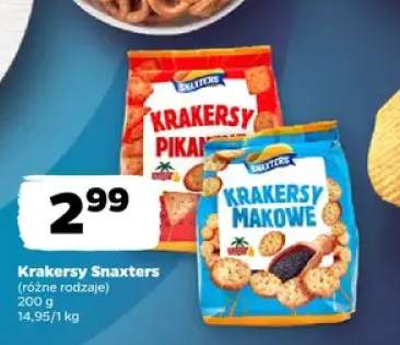 Krakersy różne rodzaje