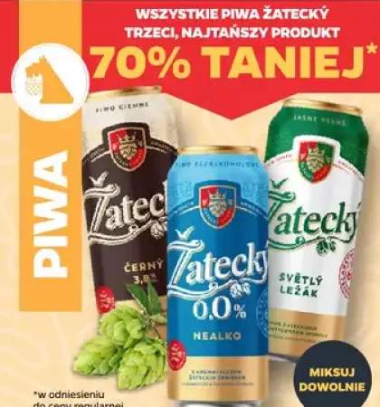 Piwo Žatecky Světlý Ležák