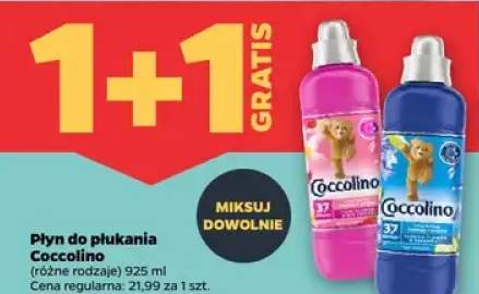 Płyn do płukania Coccolino różne rodzaje