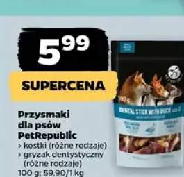 Przysmaki dla psów PetRepublic mięsne, z warzywami, twardy, półmiękki