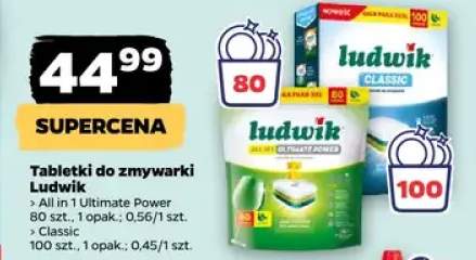 Tabletki do zmywarki Ludwik All in 1 Ultimate Power, Classic