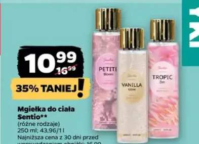 Mgiełka do ciała (różne rodzaje)