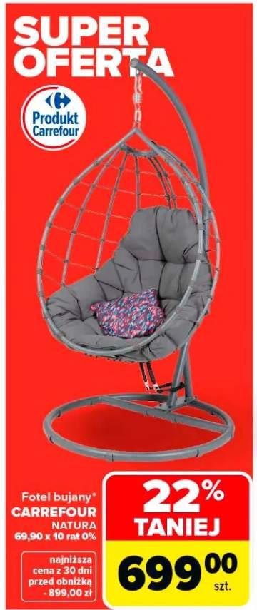 fotel bujany