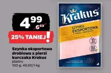 Szynka eksportowa drobiowa z piersi kurczaka