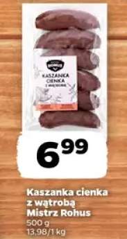 Kaszanka cienka z wątrobą