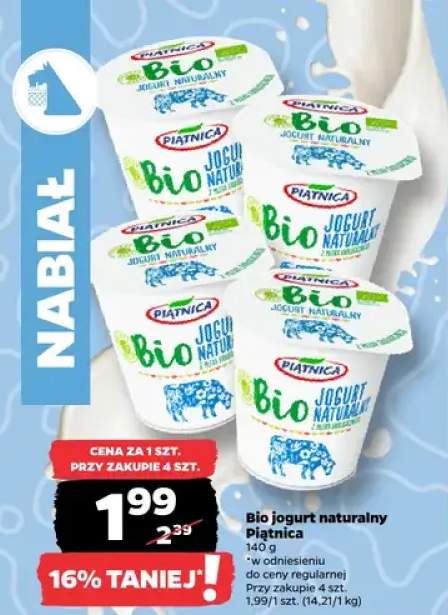 Jogurt naturalny Bio