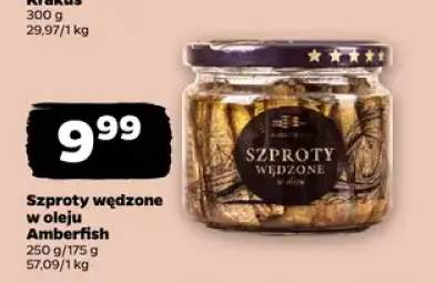 Szproty wędzone w oleju