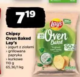Chipsy Oven Baked jogurt z ziołami