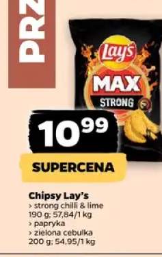 Chipsy Max strong chilli & lime