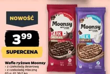 Wafle ryżowe z czekoladą deserową
