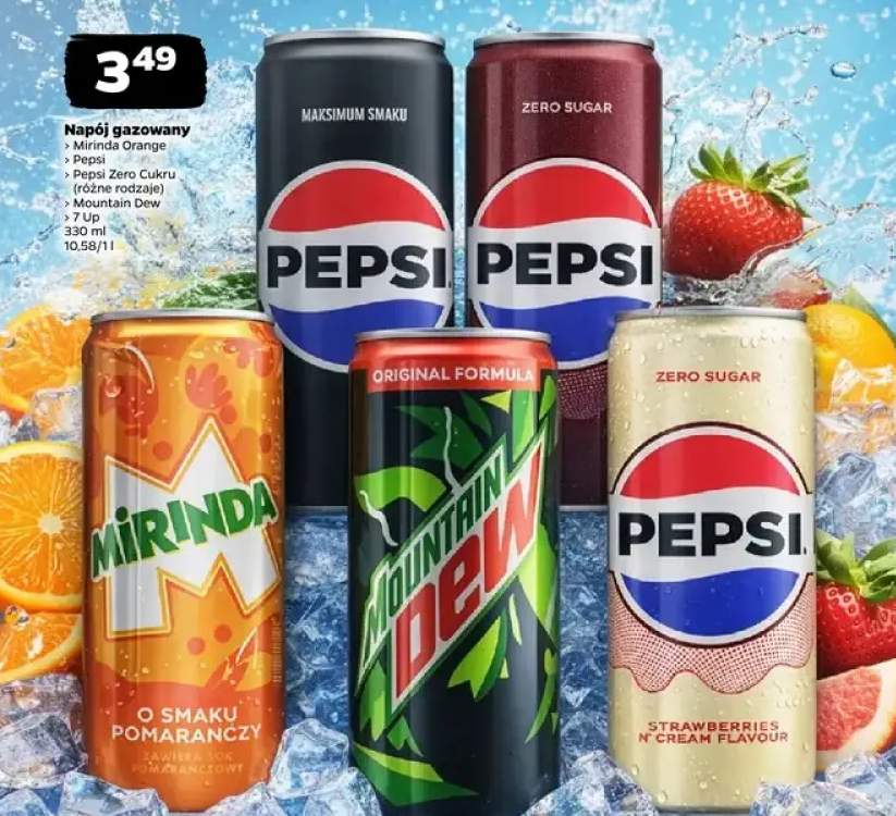 Napój gazowany Mountain Dew