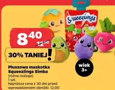 Pluszowa maskotka Squeezlings Simba