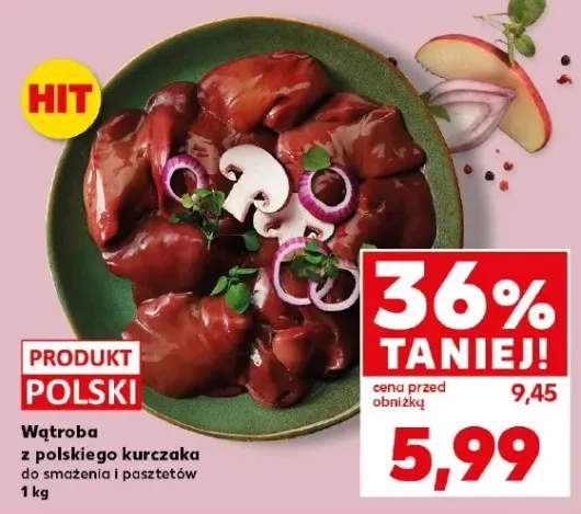 wątróbka z kurczaka