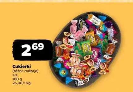Cukierki różne rodzaje