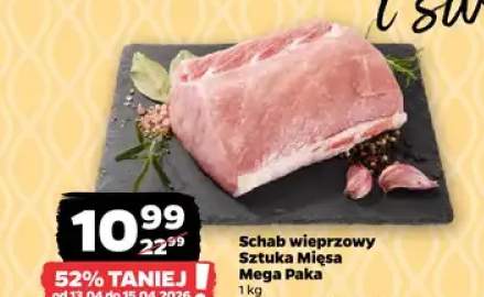 Schab wieprzowy sztuka mięsa mega paka