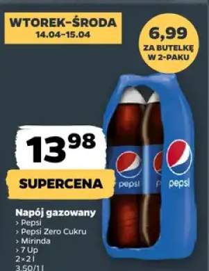 Napój gazowany pepsi, pepsi zero cukru, mirinda