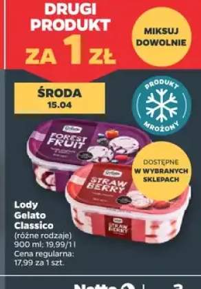 Lody gelato classico