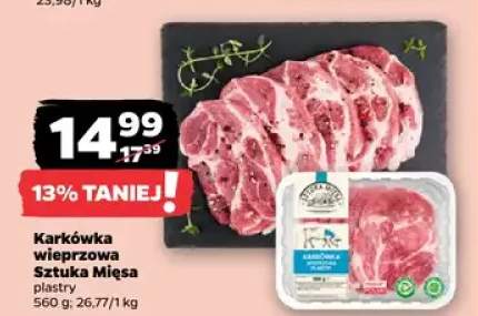 Karkówka wieprzowa plastry