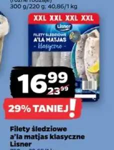 Filety śledziowe a'la matjas klasyczne