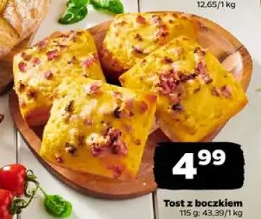 Tost z boczkiem