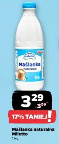 Maślanka naturalna