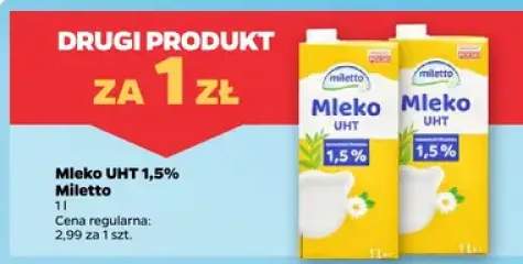 Mleko UHT 1,5%