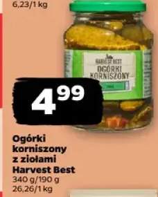 Ogórki korniszony z ziołami