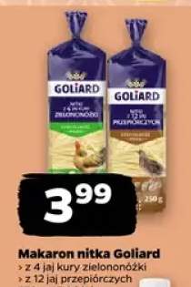 Makaron nitka z 4 jaj kurzy zielononóżki z 12 jaj przepiórczych