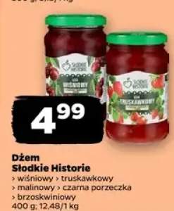 Dżem Słodkie Historie brzoskwiniowy