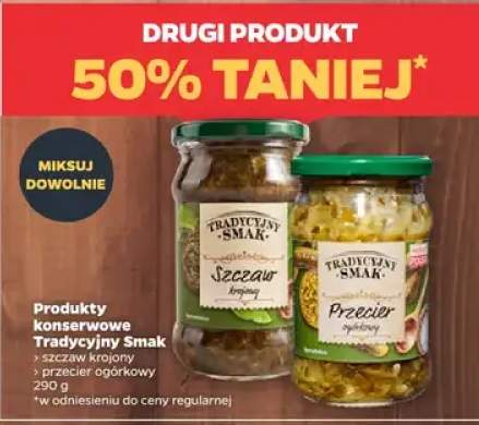 Produkty konserwowe Tradycyjny Smak przecier ogórkowy