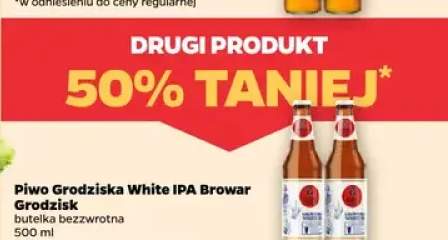 Piwo Grodziska White IPA Browar Grodzisk butelka bezzwrotna