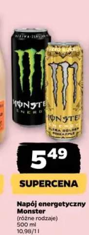 Napój energetyczny Monster