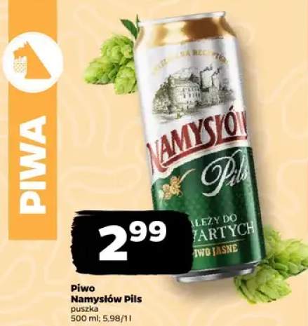 Piwo Namysłów Pils