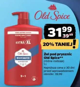Żel pod prysznic Old Spice (różne rodzaje)
