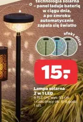 Lampa solarna 2 w 1 LED