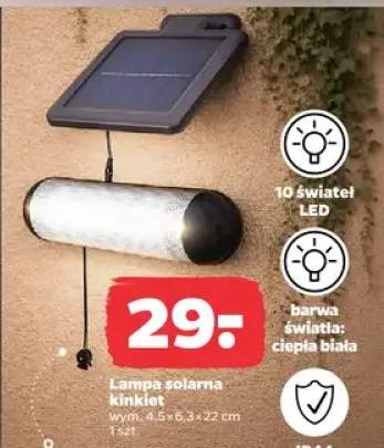 Lampa solarna kinkiet