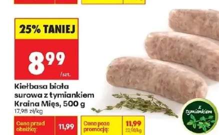 kiełbasa biała surowa
