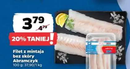 Filet z mintaja bez skóry