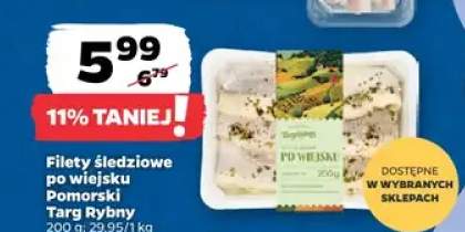 Filety śledziowe po wiejsku Pomorski Targ Rybny