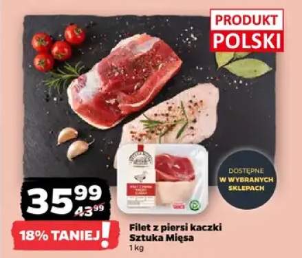 Filet z piersi kaczki