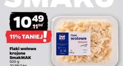 Flaki wołowe krojone