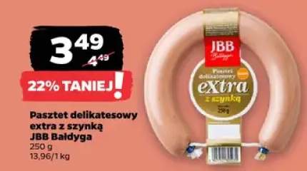 Pasztet delikatesowy extra z szynką