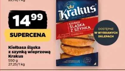 Kiełbasa śląska z szynką wieprzową