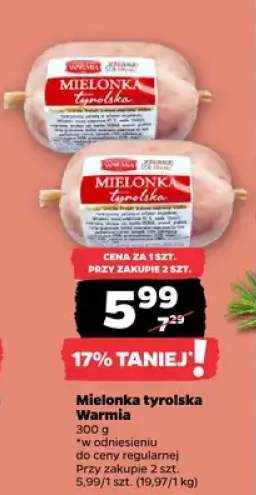 Mielonka tyrolska Warmia