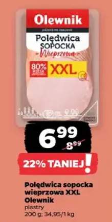 Polędwica sopocka wieprzowa XXL plastry